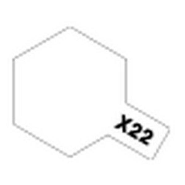 Tamiya X-22 Enamel Mini Paint - Gloss Clear - 10ml [Tamiya 8022] Carousel 2