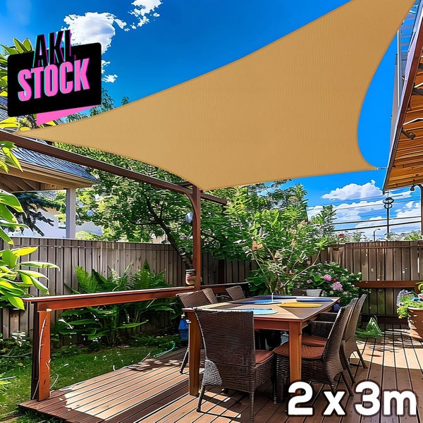 New Sun Shade Sail 2m x 3m on Afterpay Carousel 1