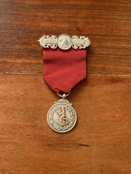 Wanganui Fire Brigade Medal 1917 Rare Carousel 1