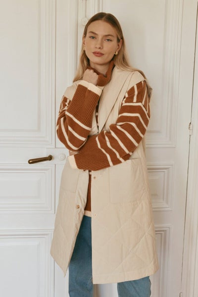 Eb & Ive ARGO LONGLINE VEST Carousel 1