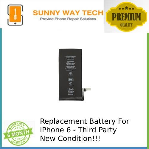 Replacement Battery For iPhone 6 - Third Party New Condition!!! Carousel 1