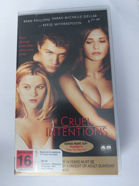 Cruel Intentions VHS 1999 Sarah Michelle Gellar Carousel 1