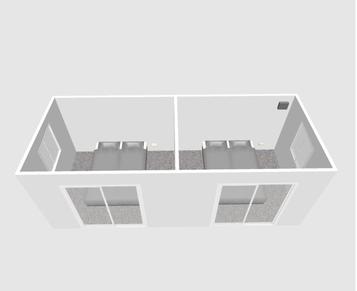 *18th Anniversary Deal* 6.25x2.6m Double-glazed Double-bedroom Cabin 16.25sqm Carousel 12