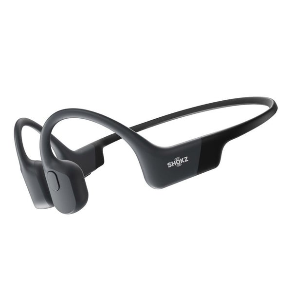 Shokz OpenRun Mini Bluetooth Open-Ear Endurance Headphones - Black Carousel 1