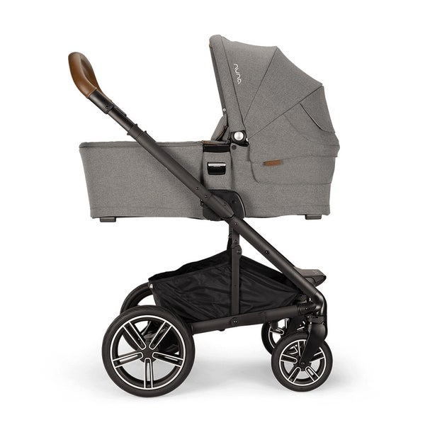 NUNA Mixx Next Stroller - Granite with Tan Handle Carousel 1