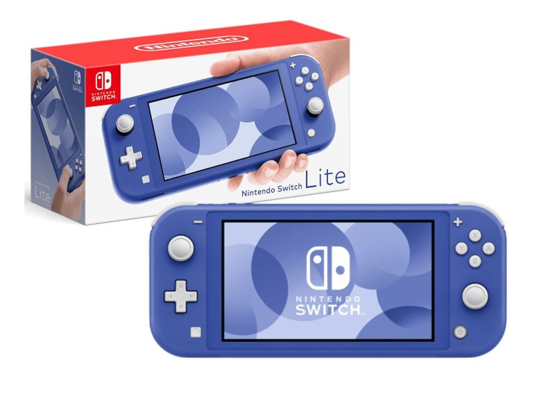 NINTENDO Switch Lite - Blue *MIB* + 64GB Mem Card + (WITH NEW WARRANTY) Carousel 1
