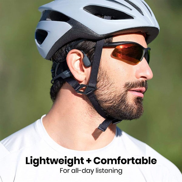 Shokz OpenRun Mini Bluetooth Open-Ear Endurance Headphones - Black Carousel 2