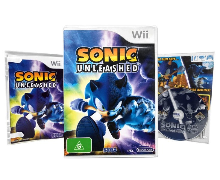 SONIC Unleashed (Wii) *MINT COMPLETE* Carousel 1