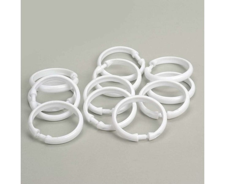 9pcs curtain rings curtain rings O shape shower curtain hook rings Carousel 5