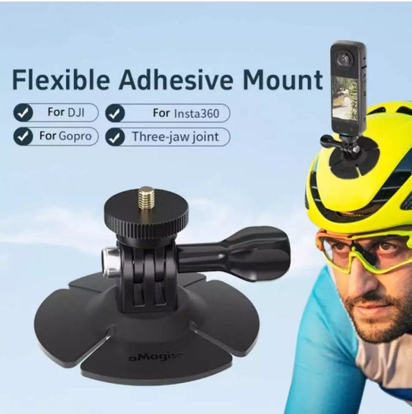 aMagisn Flexible Adhesive Mount for DJI / GoPro / Insta360 and Other Action Came Carousel 9