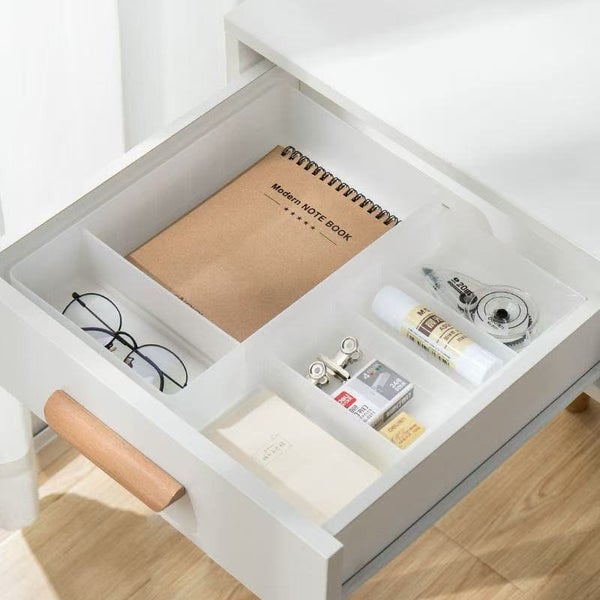 2pcs - Frosted White Drawer Organizer dividing organizer box #DE107 Carousel 2