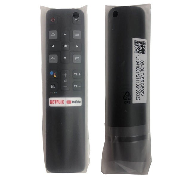 New Voice Remote RC802V FNR1 Replace for TCL TV 40S6500FS 43S434 50S434 55S434 Carousel 1