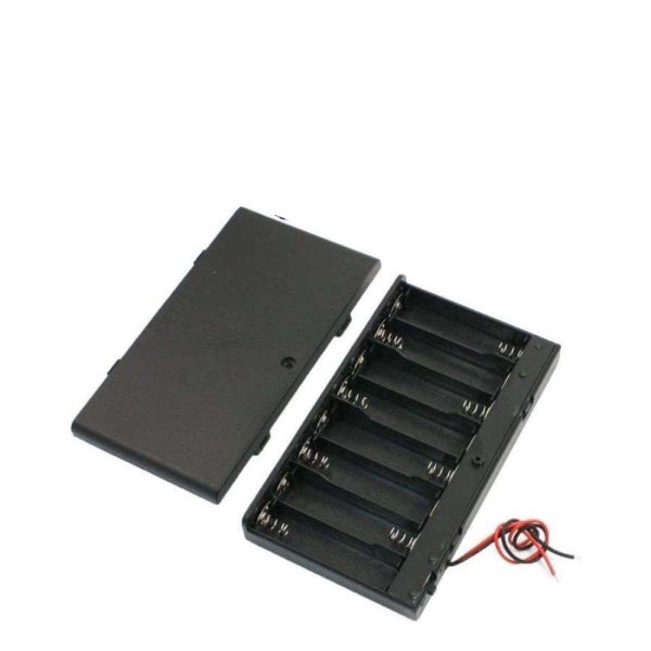 Battery Holder 8AA 12V 8xAA Case Box Storage Switch Lid Cover 1pcs Carousel 1