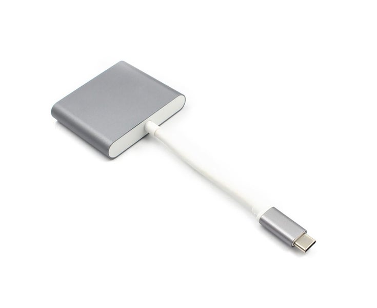 3 in 1 USB 3.1 Type-C to 4K UHD HDMI-compatible USB-C Hub Adapter Conv Carousel 2