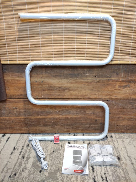 Kambrook Heated Towel Rail 80 Watt Towel Warmer | Wall Mounted $1 RESERVE WEEK! Carousel 2