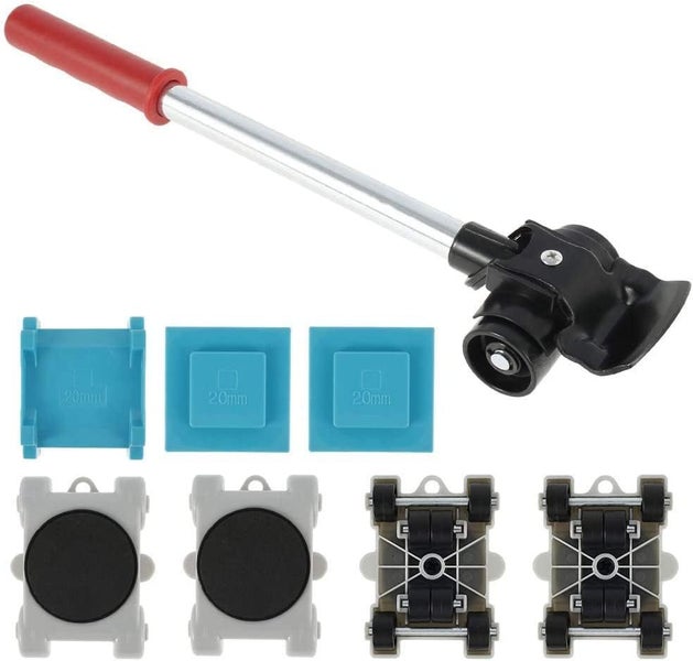 8PCS Furniture Shifter Lifter Wheel Set, Furniture Moving and Lifting System M Carousel 1