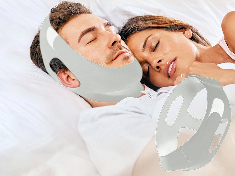 Snore Stopper Adjustable Hook and Loop Strap Chin Strap Anti Snore Chin Strap Carousel 7