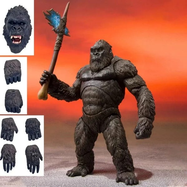 Godzilla Vs King Kong Model Action Figure Collection - 16cm King Kong figure Carousel 1
