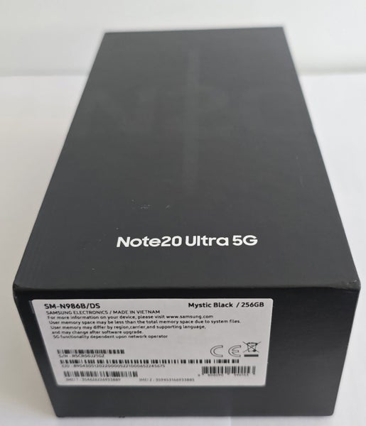 Samsung Galaxy Note 20 Ultra 5G - Mystic Black62863232811522114