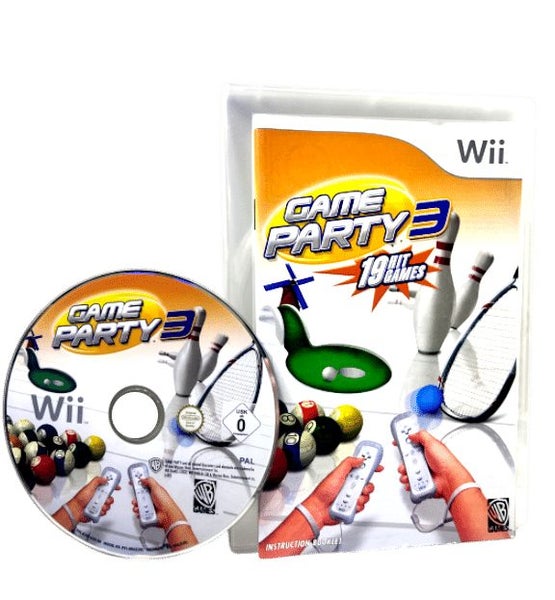 GAME PARTY 3 (Wii) *19 HIT GAMES!! Carousel 1