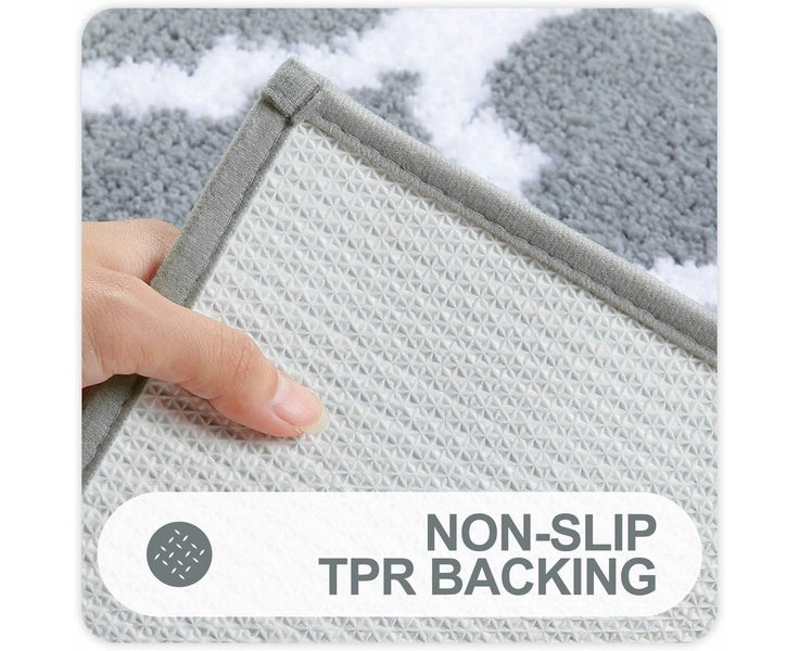 Bathroom non-slip mats, toilet door absorbent mats, household toilet d Carousel 2