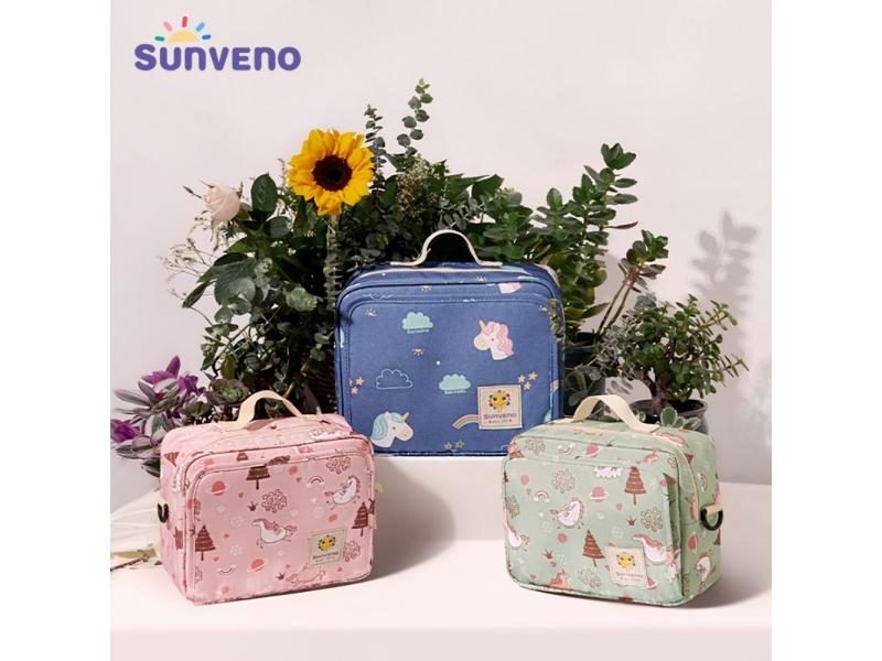 Sunveno Fashion Wet Bag Waterproof Diaper Bag Washable Cloth Diaper Baby Bag Carousel 1