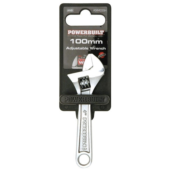 Powerbuilt 100mm/4" Adjustable Wrench Carousel 1