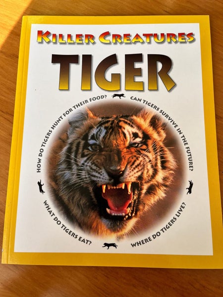 Tiger Killer Creatures by Anna Claybourne Carousel 1