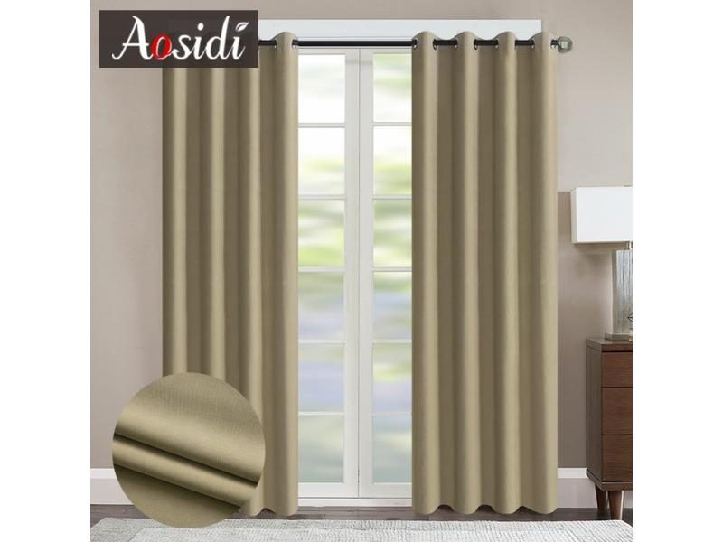 Modern Velvet Curtains For The Living Room Window Solid Color Blackout Curtains Carousel 2