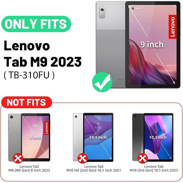 Butterfly Shockproof EVA Tablet Holder Case for Lenovo Tab M9 9 Inch (2023) Carousel 2