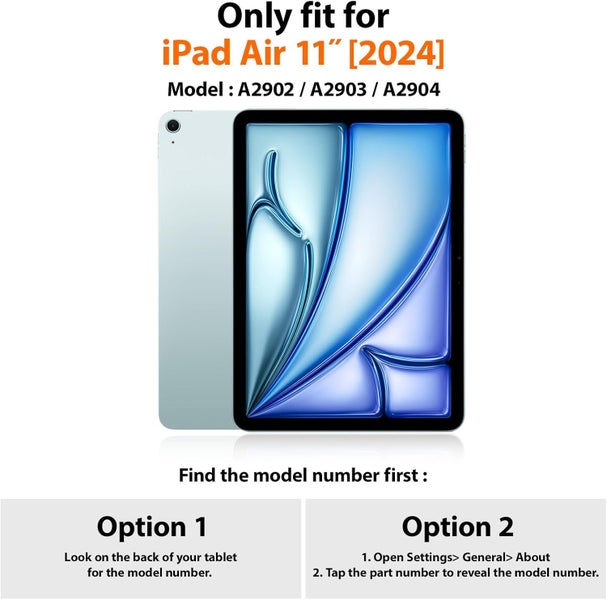 EVA Shockproof Handle Holder Tablet Case for iPad Air 11-Inch M2 2024 Carousel 2