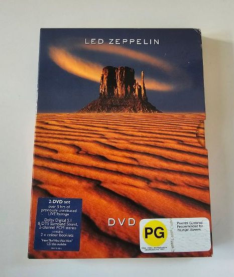 Led Zeppelin (DVD) - 2 Disc Set. Presents as New. Carousel 1