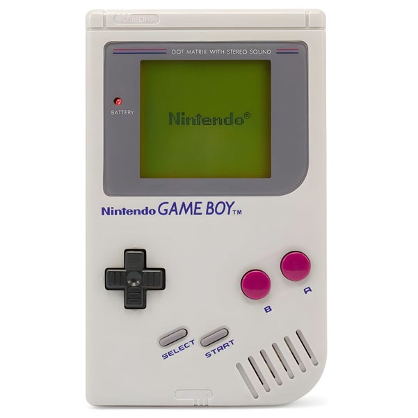 Nintendo Gameboy Original DMG Grey Console + AA Batteries Carousel 1