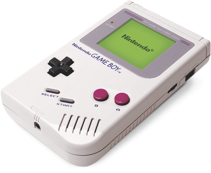 Nintendo Gameboy Original DMG Grey Console + AA Batteries Carousel 2