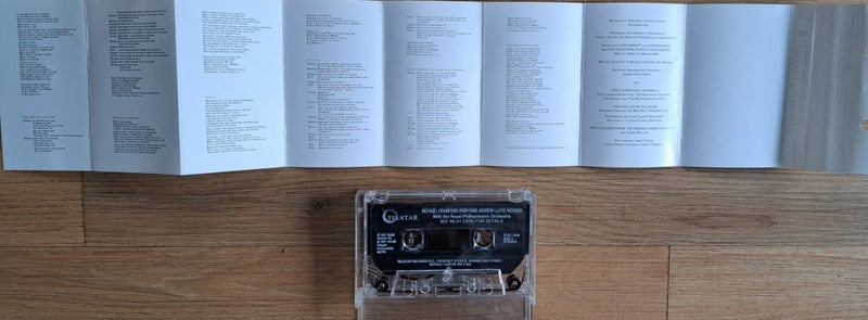 Tapes: Andrew Lloyd Webber, Michael Crawford, Mat Monro Carousel 11