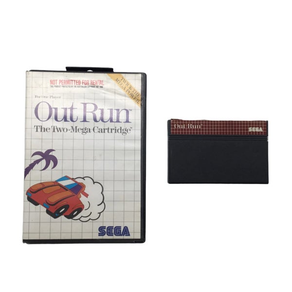 Out Run Outrun Sega Master System Game PAL Carousel 1