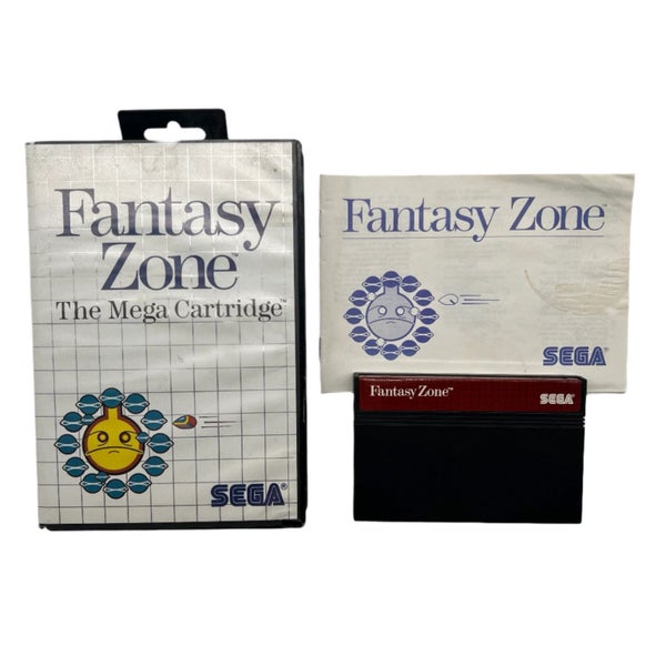 Fantasy Zone Sega Master System Game + Manual PAL Carousel 1