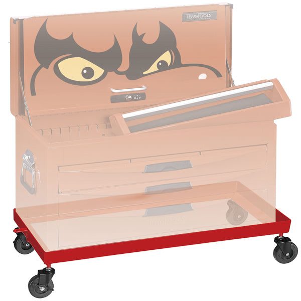 Teng Top Box Hd Carry Trolley W/Wheels Carousel 1