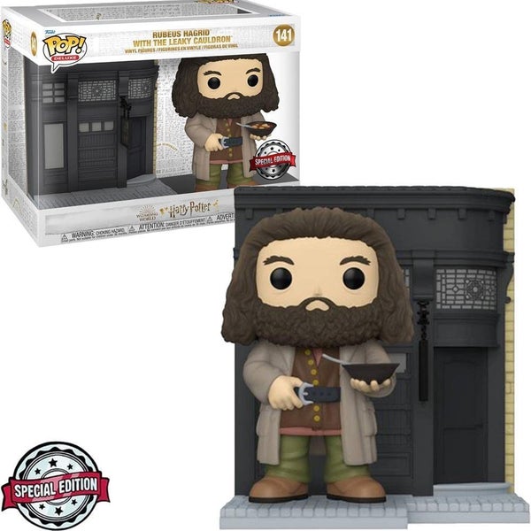 Harry Potter Rubeus Hagrid with Leaky Cauldron #141 Funko Pop Vinyl Figure Carousel 1