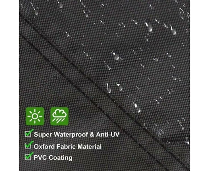 Round Garden Table Cover Outdoor Garden Furniture Tarpaulin Waterproof 230X100cm Carousel 2