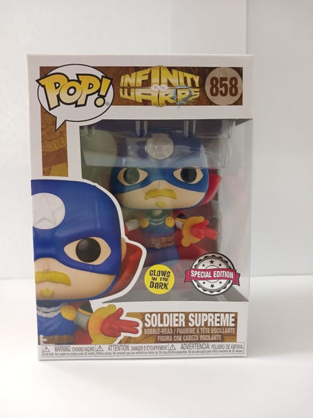 Funko Pop MARVEL - Infinity Warps Soldier Supreme - 858 - W186135-108 Carousel 1