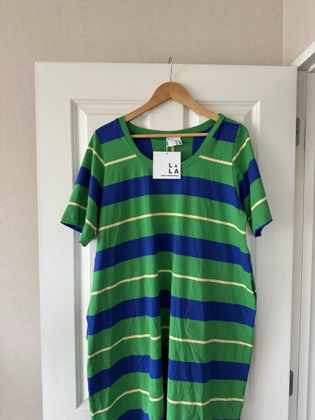 LaLA LOST AND LED ASTRAY STRIPE DRESS SIZE M NEW WITH TAGS $1 RESERVE Carousel 2