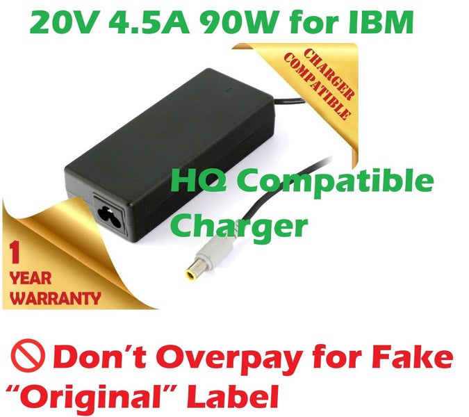 IBM Lenovo Power Adapter or Charger 20V 4.5A 90W Carousel 1