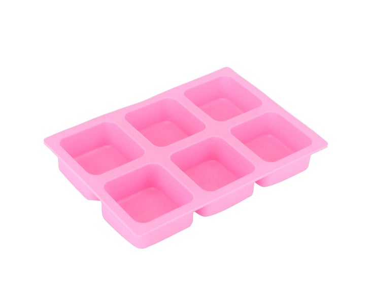 6?Grid Square Mold Silicone Cake Aroma Hand Making Soap Mould DIY Tool Carousel 8