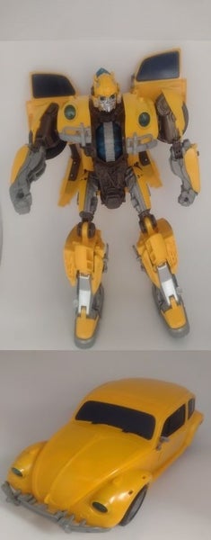 Transformers Power Charge Bumblebee VW Beetle Action Figure Takara Tomy Japan Carousel 1