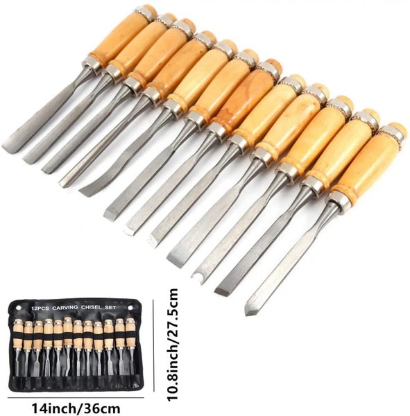 Carving Chisels 12pcs Carousel 2