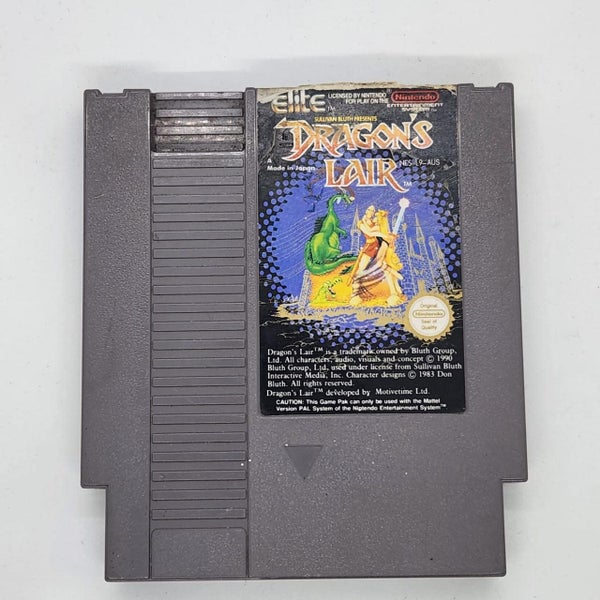 Dragon's Lair Nintendo Entertainment System NES Game PAL Carousel 1
