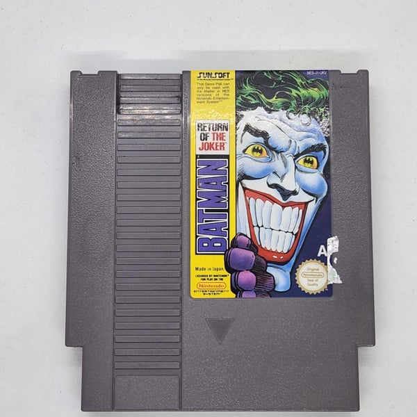 Batman The Return Of The Joker Nintendo Entertainment System NES Game PAL Carousel 1