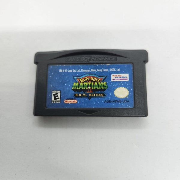 Butt.Ugly Martians Nintendo Gameboy Advance GBA Game Cartridge Carousel 1
