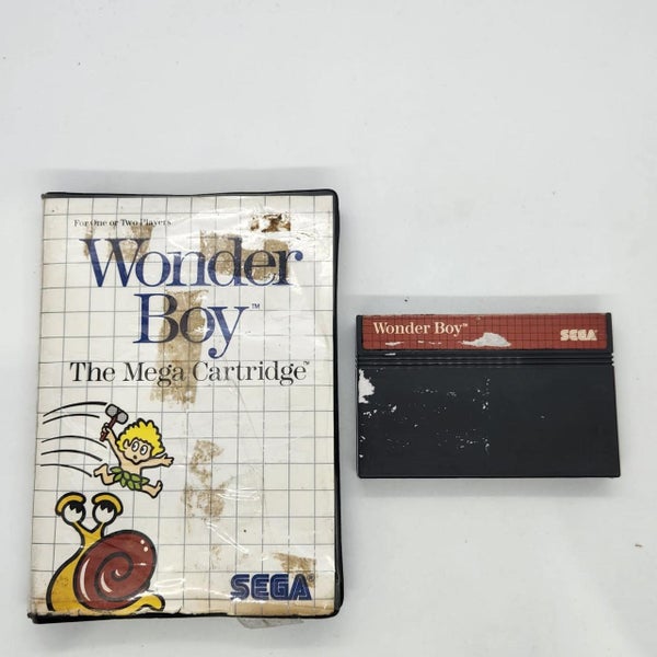Wonder Boy Sega Master System Game PAL Carousel 1